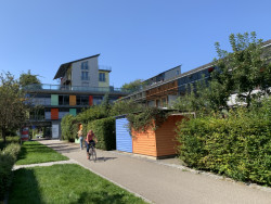 Udržitelná čtvrť Vanuban ve Freiburgu