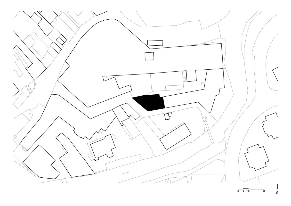 Situace (Komunitní centrum ve Strakonicích, Ateliér VAS)