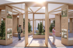 Od 18. dubna do 22. května proběhne na piazzettě Národního divadla výstava dřevěné architektury.