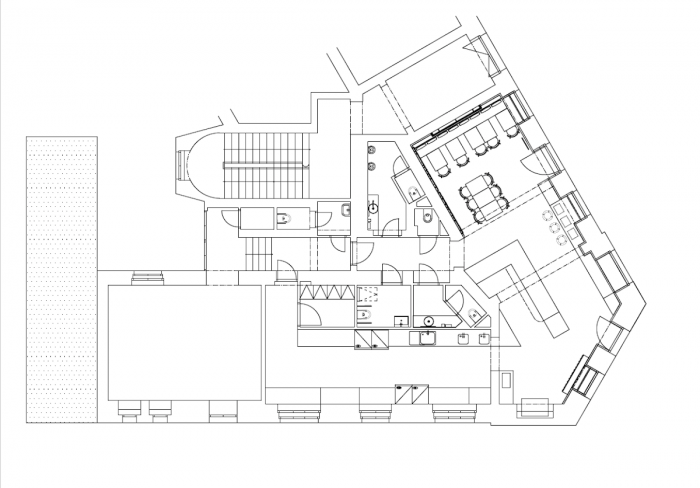 Burrito Loco, půdorys