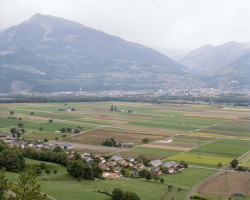 Rodinné komunitní bydlení ve Villy, Madeleine architectes, Studio François Nantermod: Pohled z ptačí perspektivy