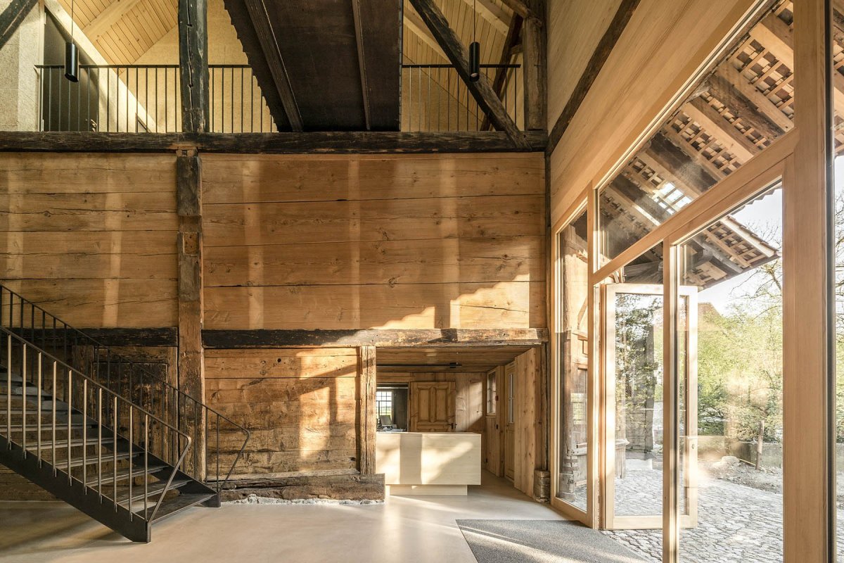 Hudební dům Boswil od architekta Giana Salise