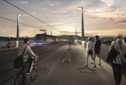 Návrh Dvoreckého mostu v Praze, Atelier 6 & TUBES.