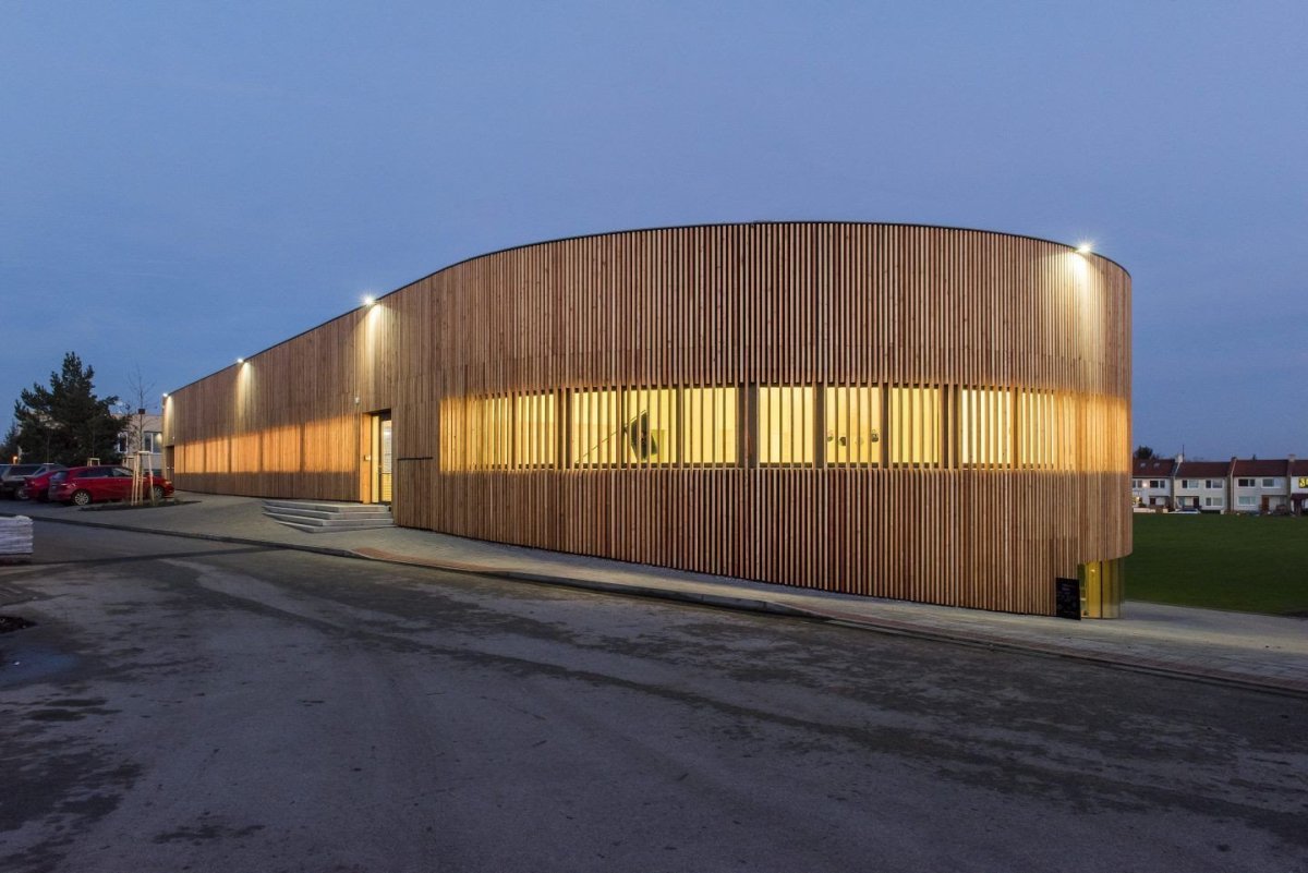 Dřevák, M1 architekti, kavárna