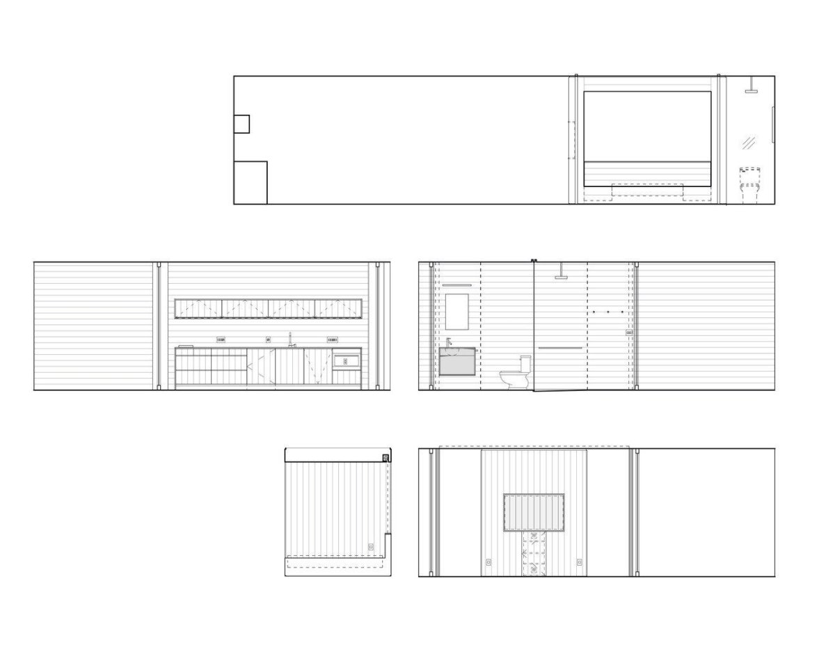 Modulární dům Sonoma weeHouse v Kalifornii, Alchemy architects