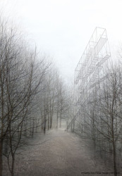 Márius Žitňanský, Vladimír Šimkovič, Peter Gonda, Ľubica Dubeňová a Jana Fečkaninová, Vyhliadková veža na Dubni // odměna bez určení pořadí – foto