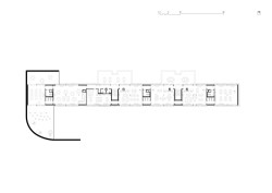Půdorys 3 NP (Rozšíření Základní školy Duhovka v Praze, ra15)
