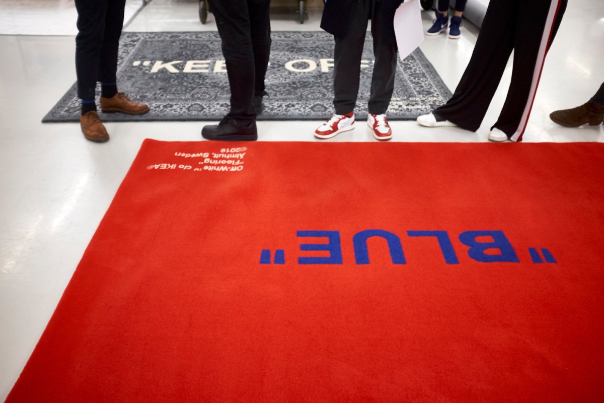 Virgil Abloh x IKEA, MARKERAD