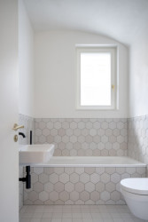 Zařízené byly jen částečně – třeba koupelny.