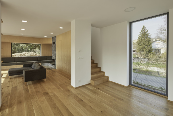 Rodinný dům v Poříčí nad Sázavou, 0,5 Studio