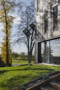 o4 architekci zrekonstruovali starý větrný mlýn v polském Lubartówě