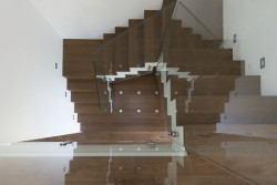 Schody, RD Břežany, Pavlíček+ Hulín,