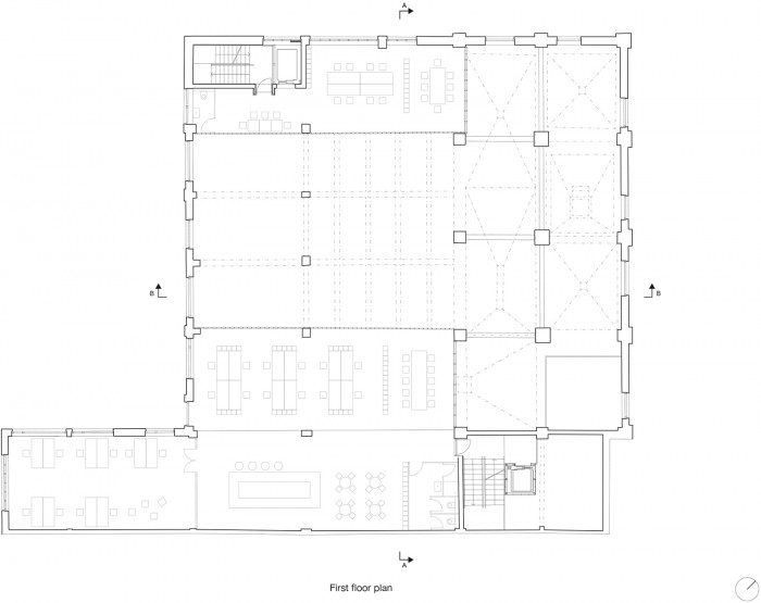 Mlýnica, půdorys 2 NP, GutGut