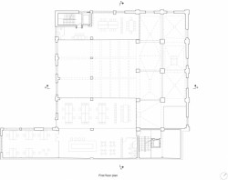 Mlýnica, půdorys 2 NP, GutGut