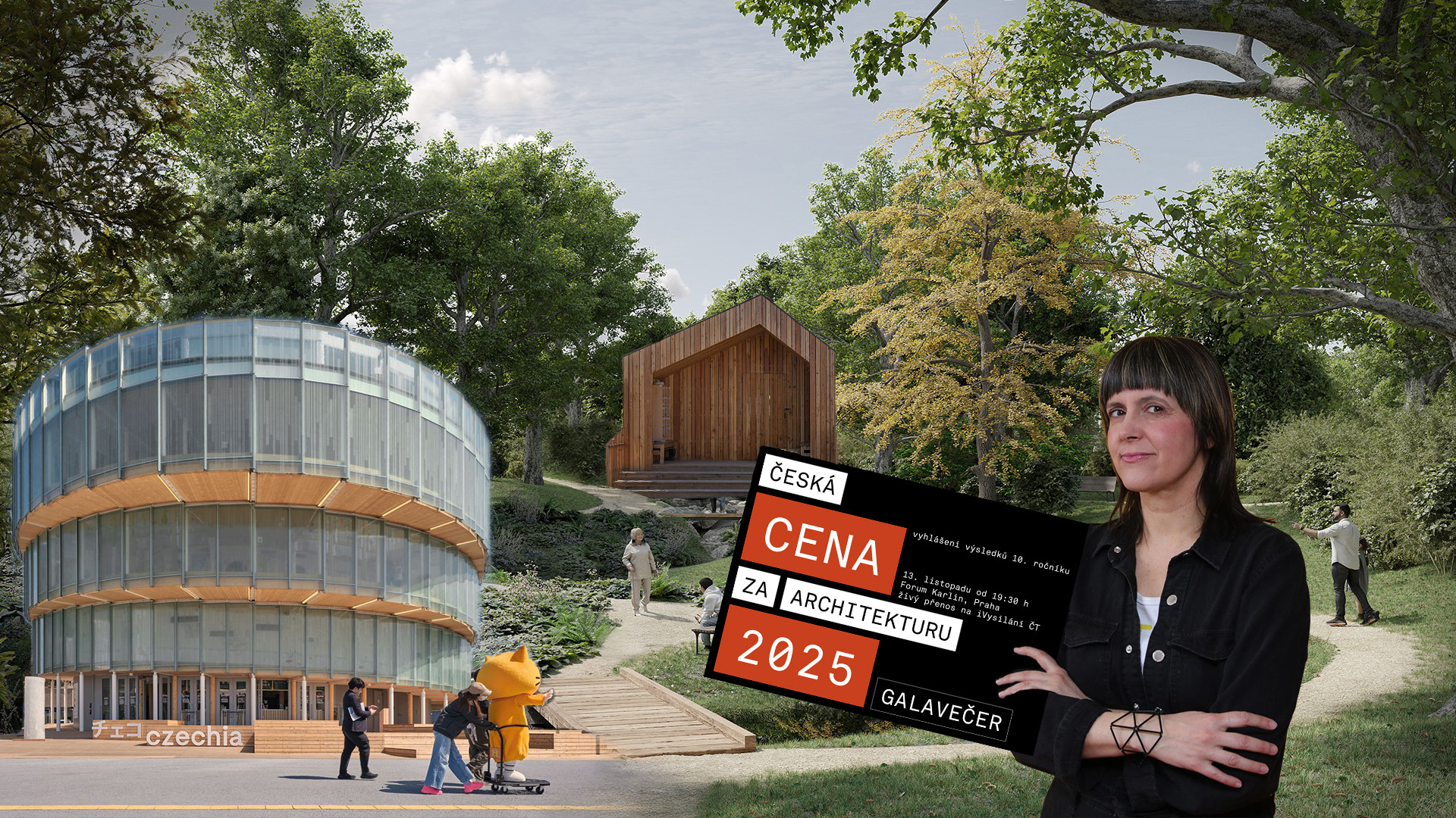 Co nového na architektonické scéně? Například projekt pro Chotkovy sady anebo (ne) prodej českého pavilonu v Ósace.