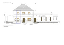 Pohled (Lidový dům Zaječov, IO Studio)