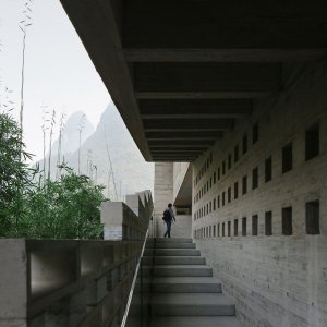 Konverze cukrovaru na hotelový komplex Alila Yangshuo, Vector architects