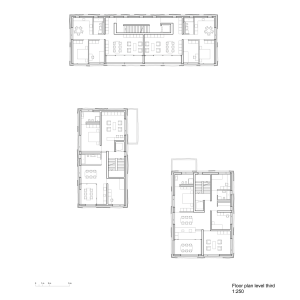 Buzzi Studio di Architettura, Cà Bugnada, půdorys 3. NP – foto