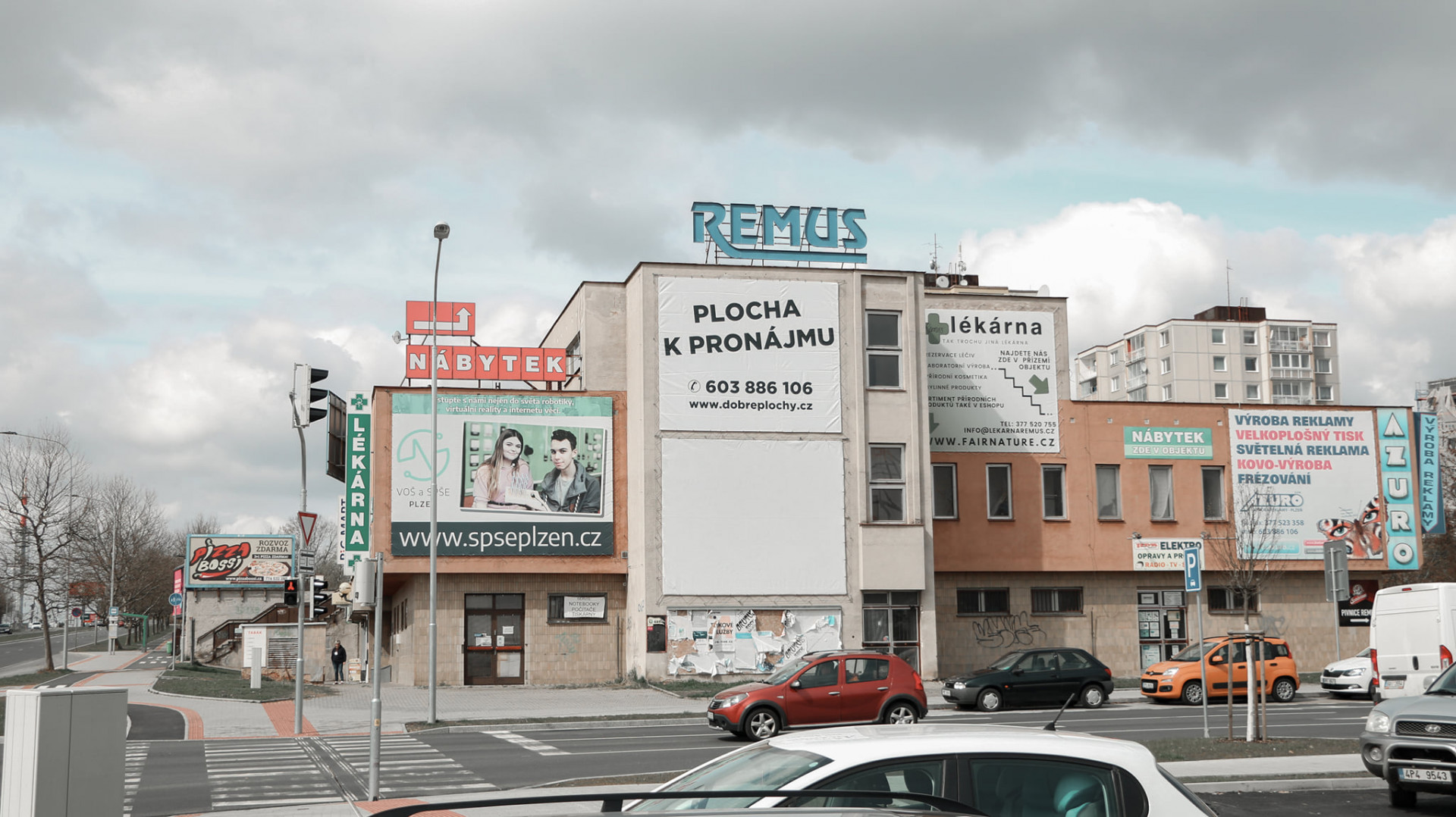 Vizuální smog, ilustrační fotografie