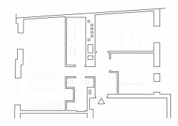 ECHOROST ARCHITEKTI, Byt Bulovka, půdorys, nový stav – foto