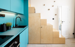 Garsonka "U Výstaviště" v Praze-Holešovicích, DesignPro: Byt má plochu pouze 20 metrů čtverečních