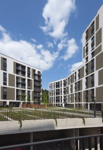 Žižkovská rezidenční čtvrť Na Vackově od ateliéru MS architekti