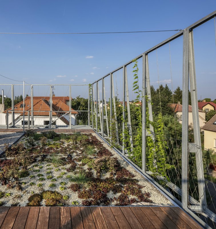 Dům v ocelovém korzetu, Jan Šépka /Šépka architekti/