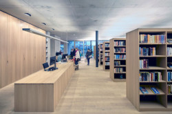 Hudební škola a knihovna ve Wolfurtu, Fink Thurnher Architekten