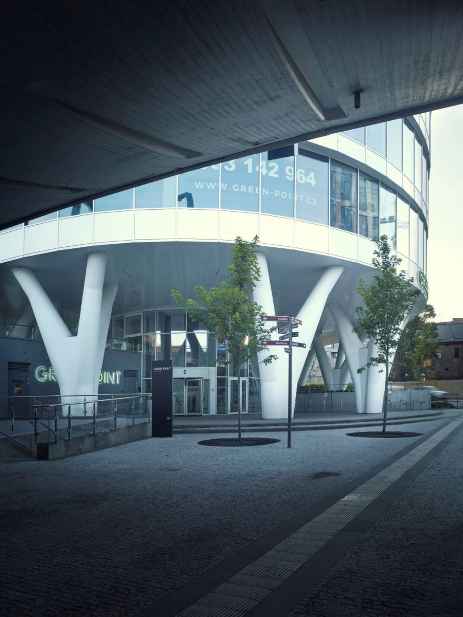 Adminisrativní budova Green Point, AHK Architekti. Foto