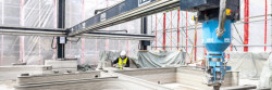 Speciální beton pro 3D tisk betonových staveb. Vyvinul ho výzkumný tým společnosti Heidelberg Materials