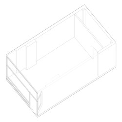 Axonometrie - původní stav