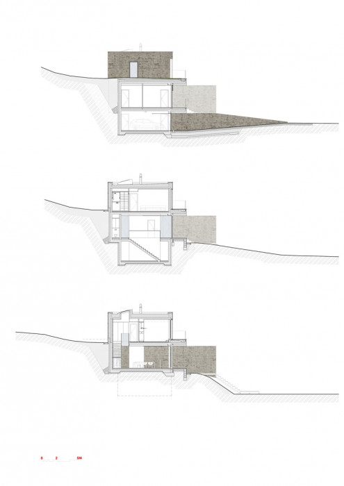 RD Srbín, příčné řezy, Martin Čeněk