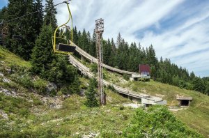 Ski areál, Sarajevo 1984 v roce 2017