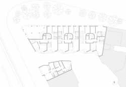 badia berger architectes, Flat Copper, půdorys typického podlaží – foto