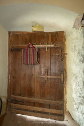Původní dveře (Roubená chalupa Strašín)