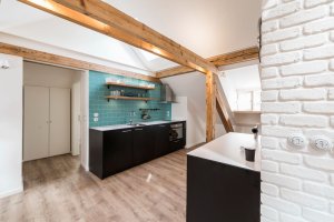 Mio architects, Malostranské půdní apartmá – foto
