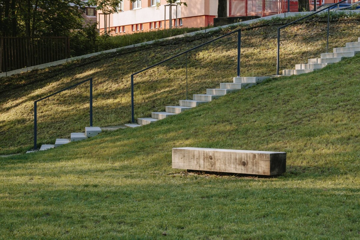 Štěpánčin park v Prachaticích, M2AU, Grupeto