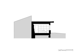 Řez (Krafferova zahrada v Jindřichově Hradci od matěj šebek architekti a Ateliér Za Mák)