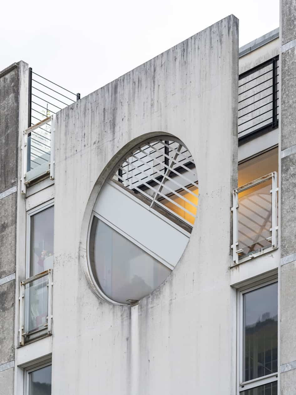 Pro projekt jsou charakteristické také motivy kruhu...