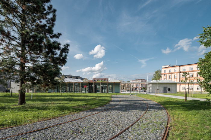 Brána do Borského parku v Plzni od sporadical