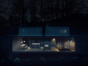 Modulární chatka VIPP Shelter, Morten Bo Jensen.