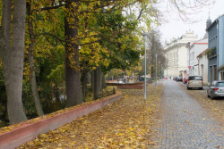 Obnova nábřeží řeky Loučné v Litomyšli, Rusina Frei