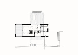 Rodinná vila Vráž, půdorys 1 NP, Olgoj Chorchoj