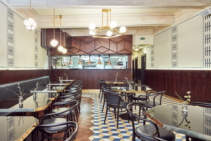 Interiér Restaurace Černá Madona, MIAOW