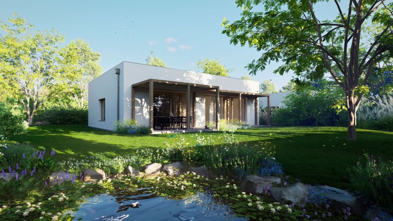 Pasivní bungalov Grove od ZEO Homes