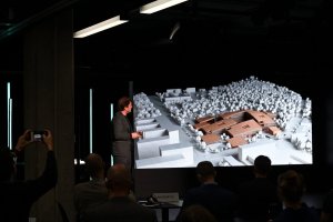 Zakladatel studia BIG Bjarke Ingels představuje návrh pro Bratislavu
