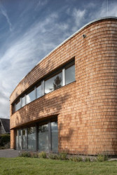 Mimosa Architekti, šindelový dům v Dobříši, foto