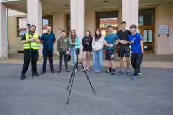 Část soustředěné praxe jsme strávili v terénu sběrem dat.