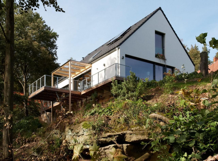 Rodinný dům Karasy od ateliéru Stempel & Tesar architekti