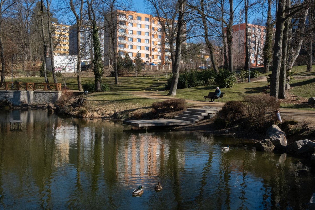 V centru je navíc i příjemný zámecký park.